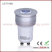 Lumière d&#39;ampoule du Cabinet GU10 LED de Cabinet 1W LED LC7116g